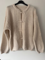 Strickweste im Military Style