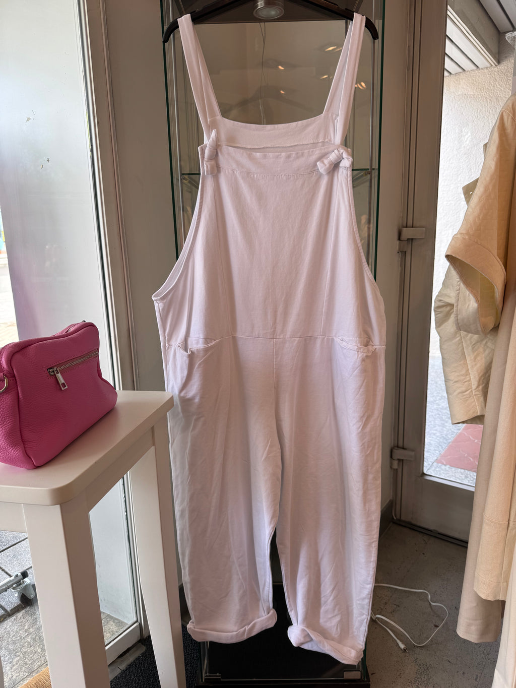 Sweat-Latzhose