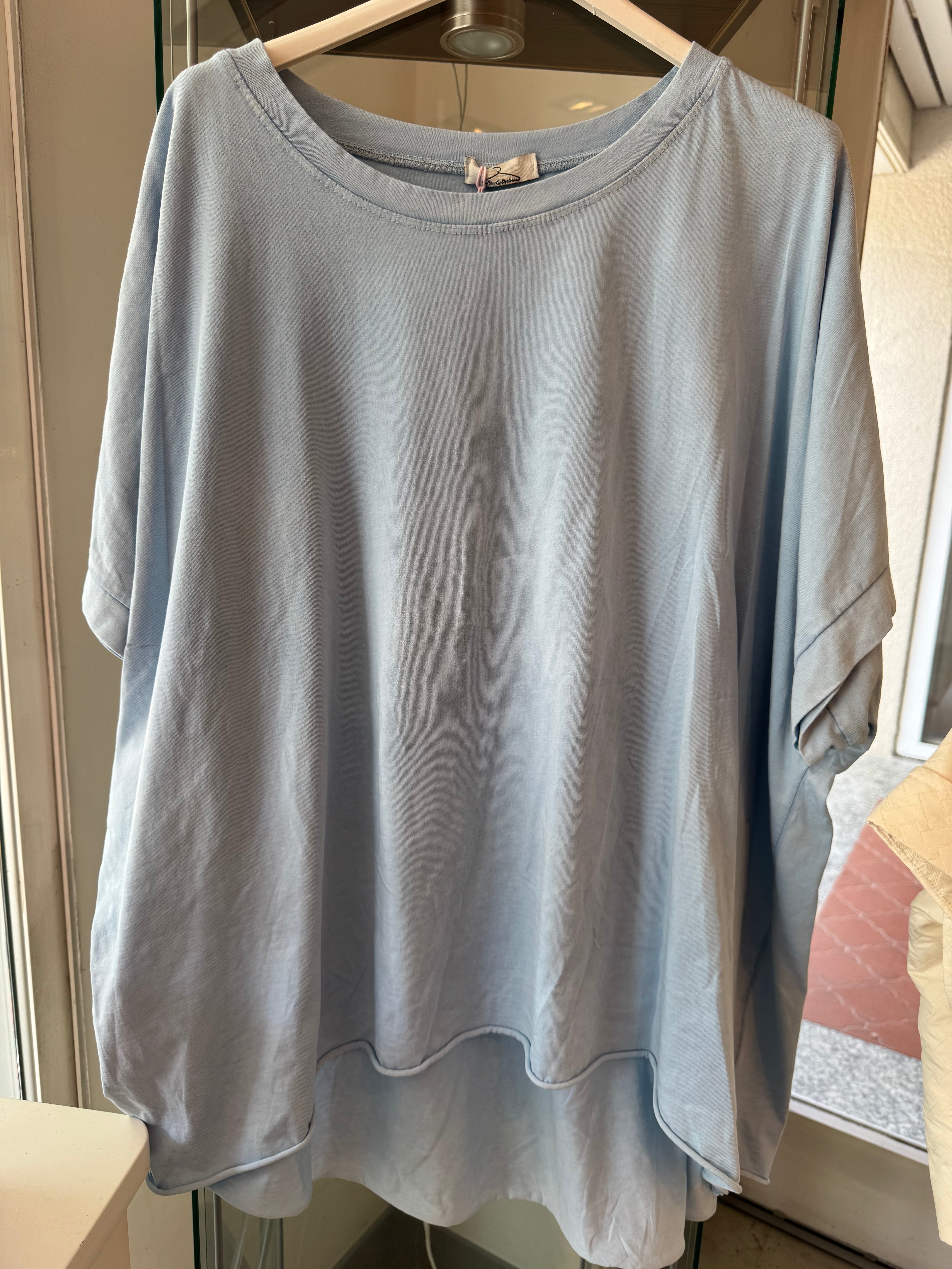 Basic Shirt mit Rundhalsauschnitt