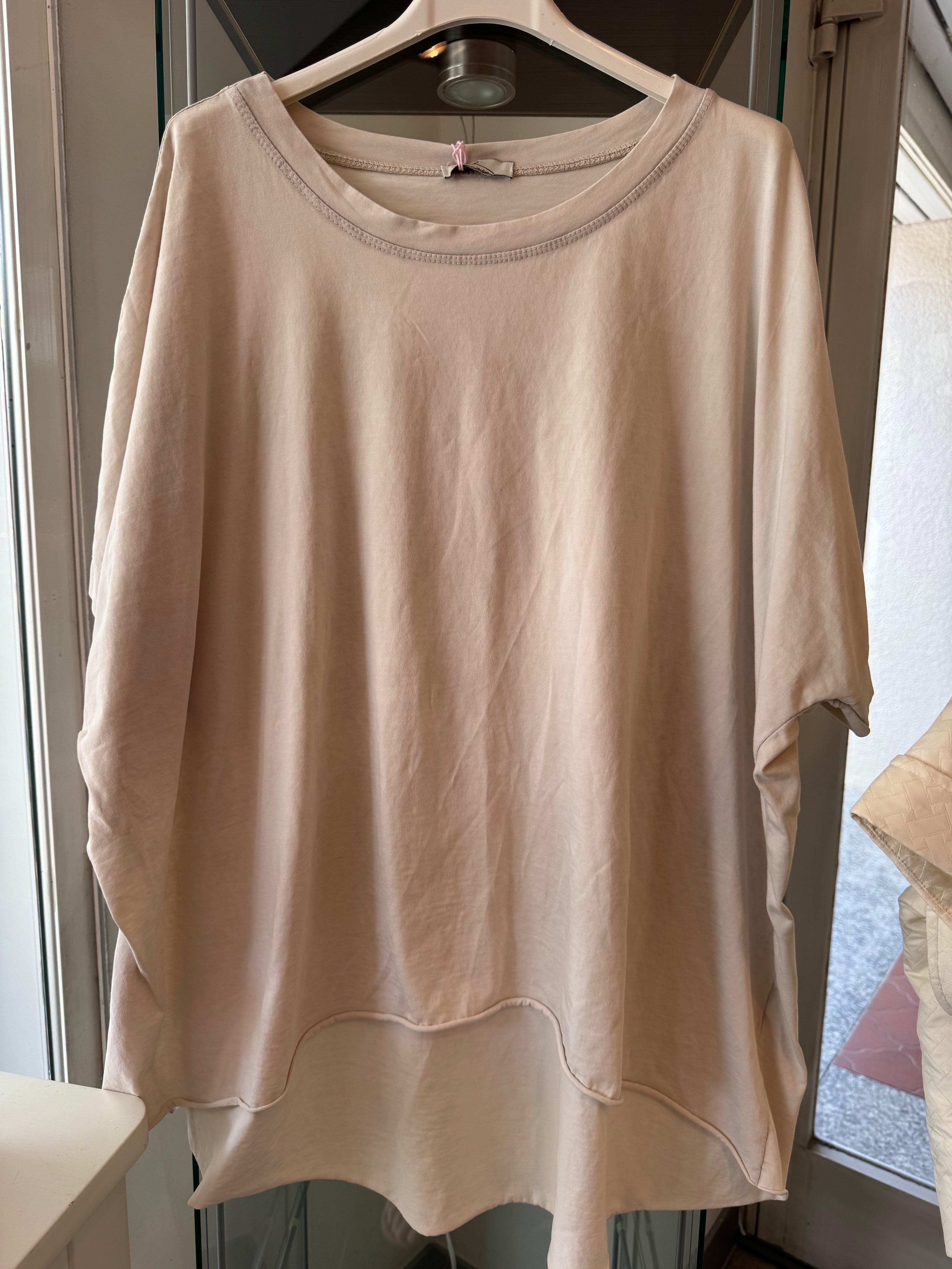 Basic Shirt mit Rundhalsauschnitt
