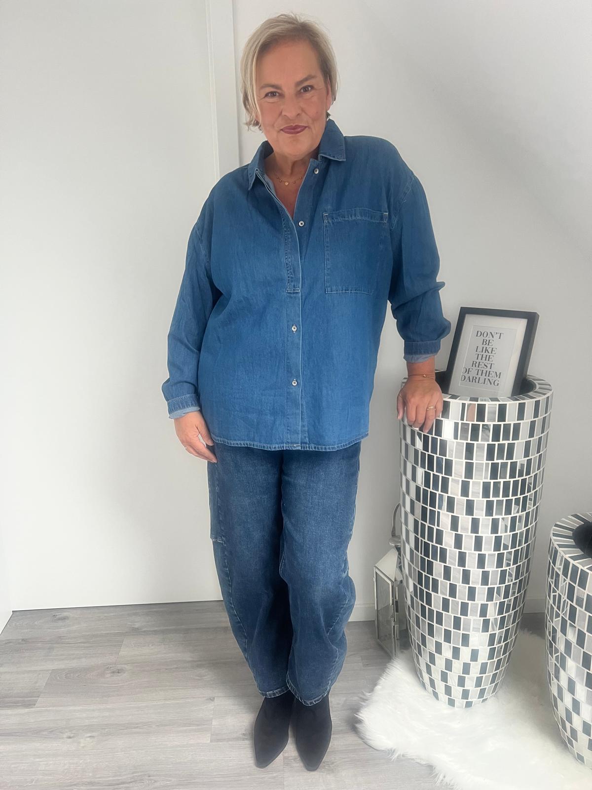 Oversize Jeanshemd Timezone