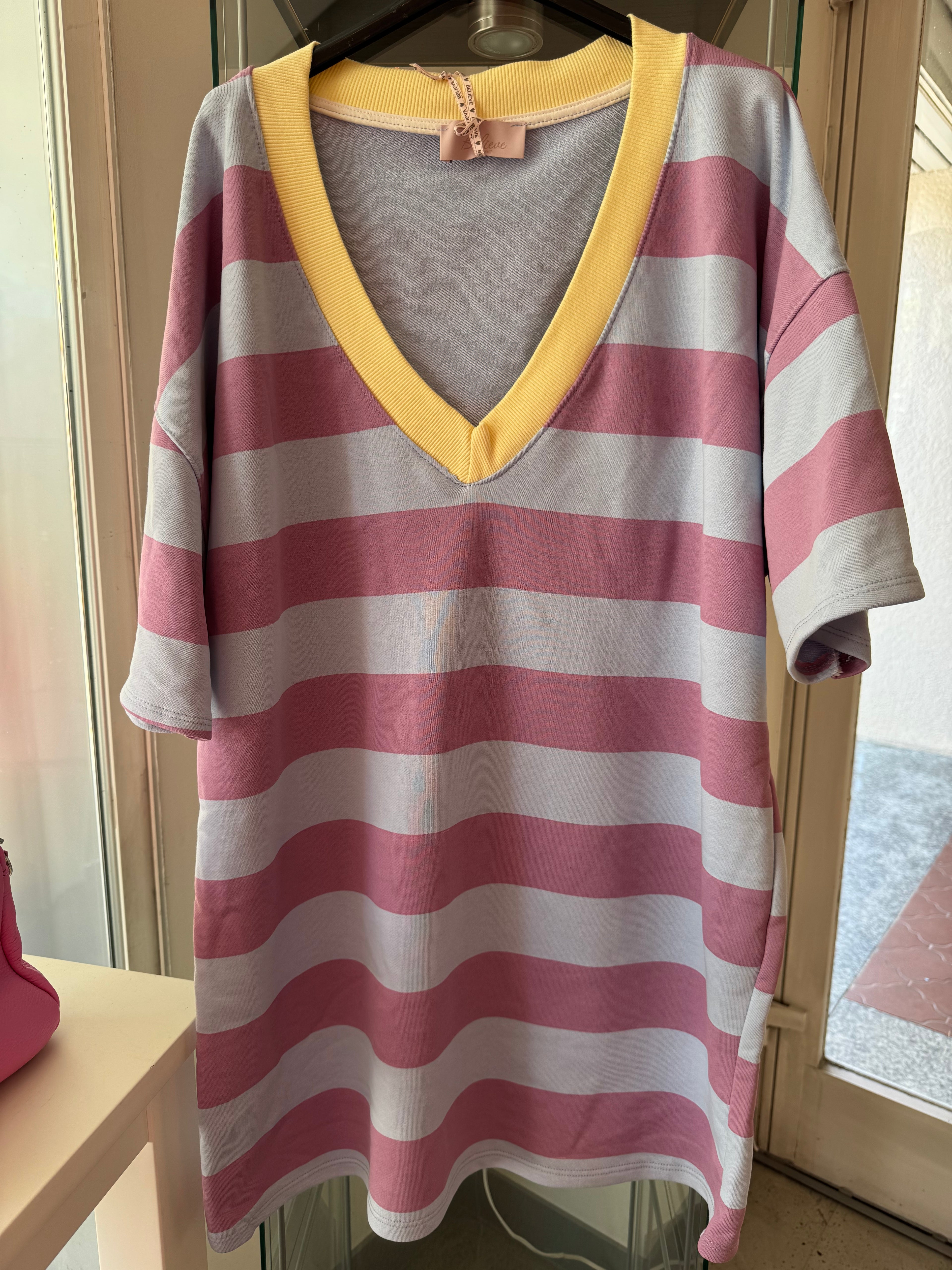 Longshirt/Kleid gestreift