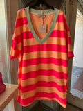 Longshirt/Kleid gestreift
