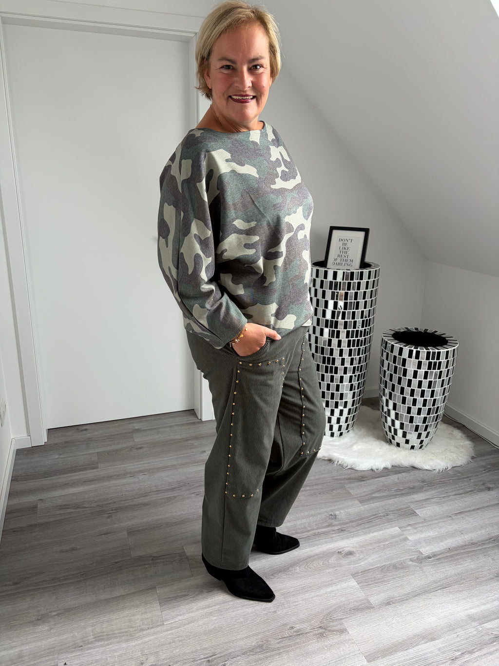 Camouflage Buttershirt