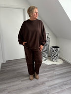 Cordhose mit Nieten