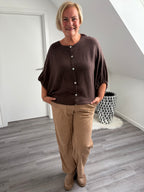 Ponchoweste mit raffbaren Ärmeln