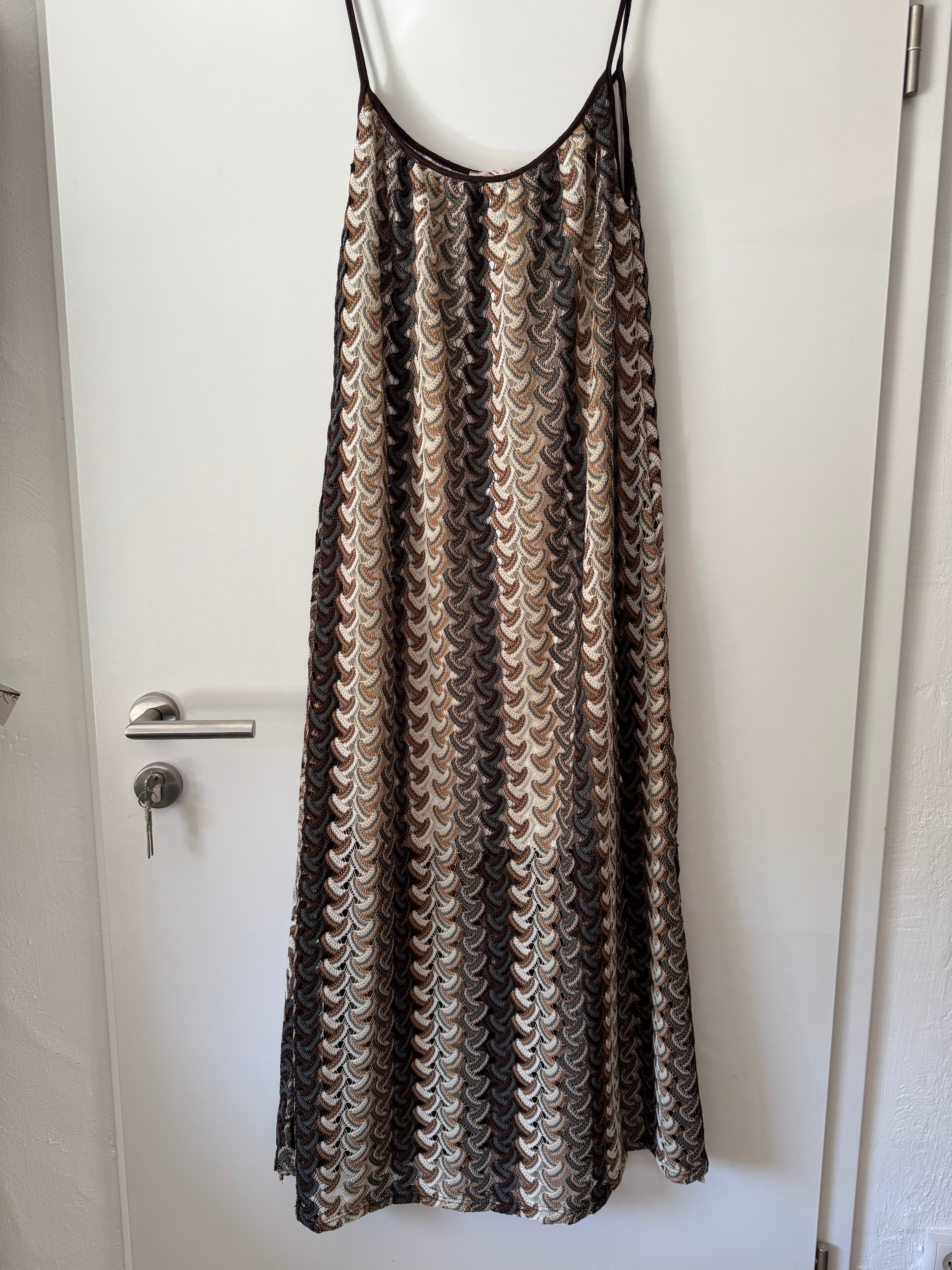 Spagettiträgerkleid bunt