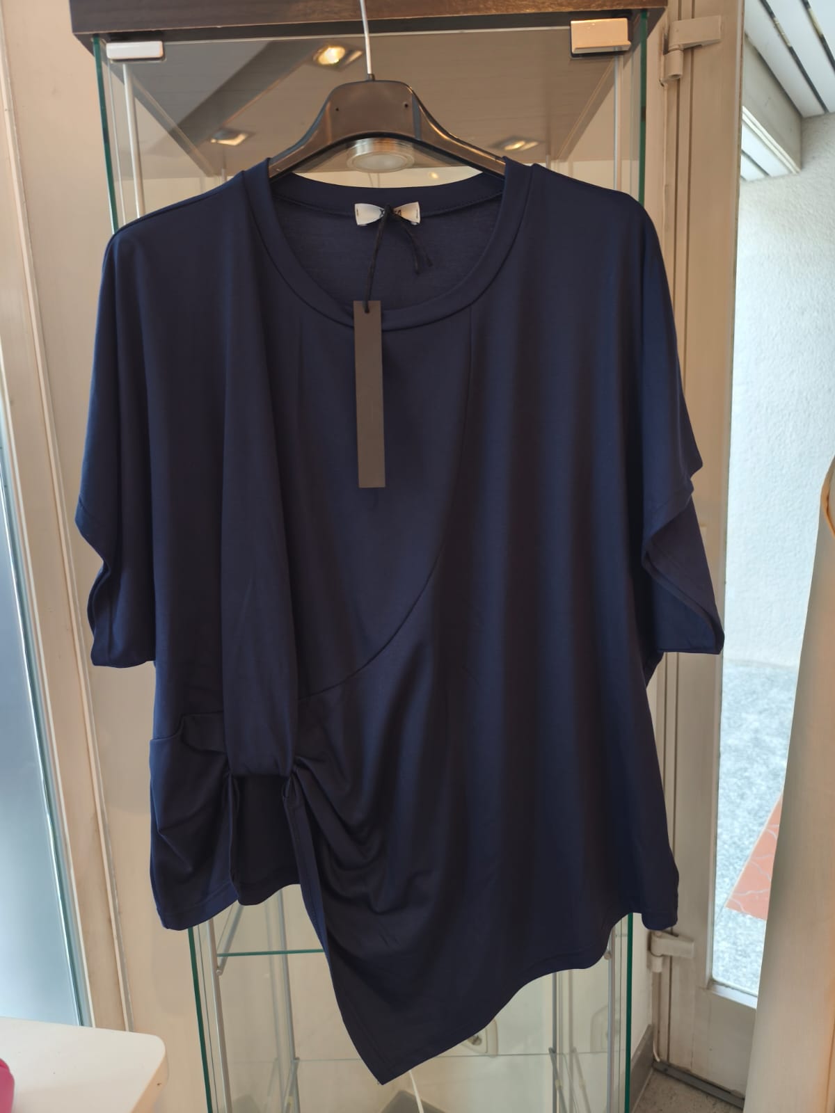 Shirt mit Raffung