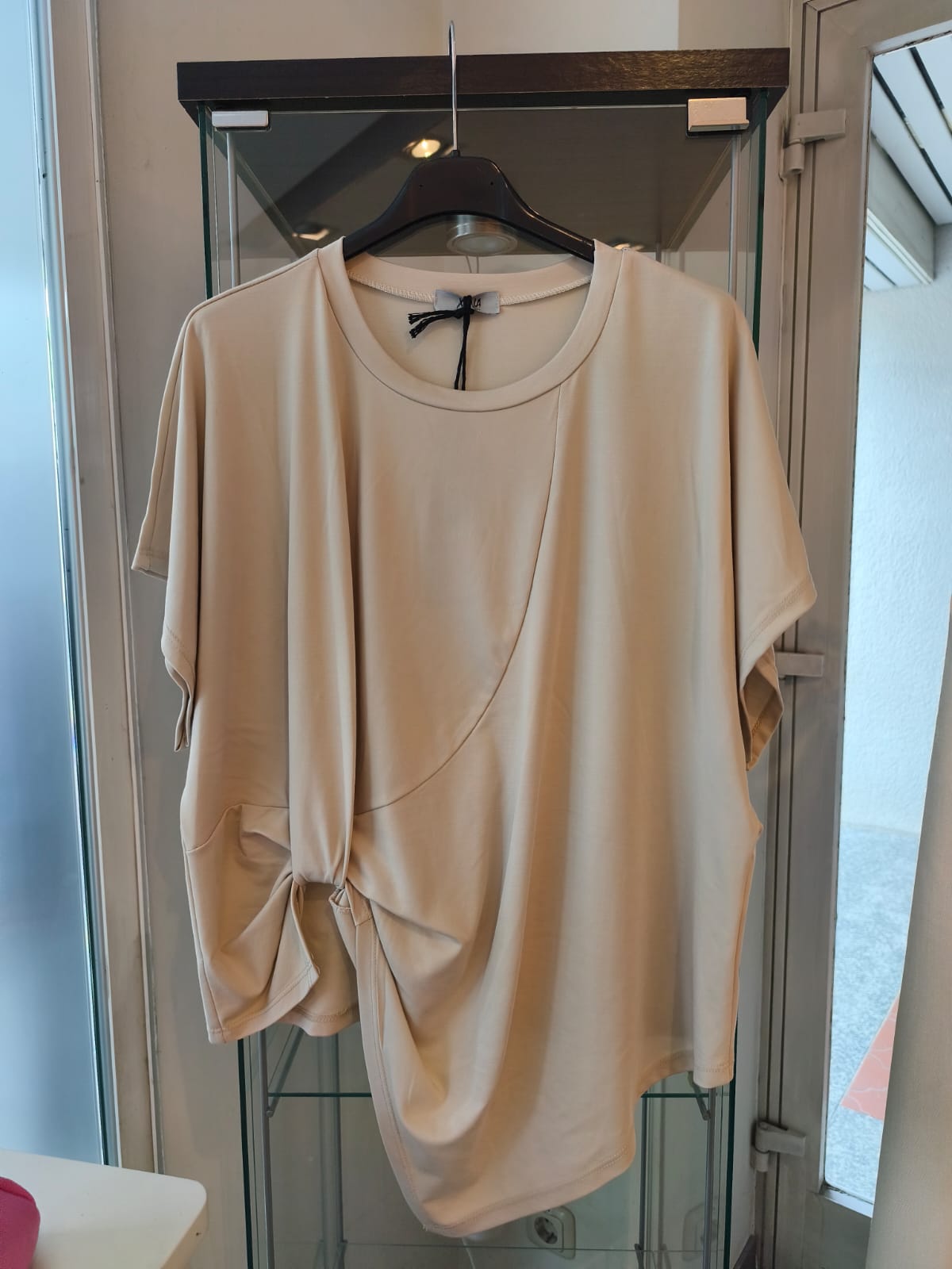 Shirt mit Raffung