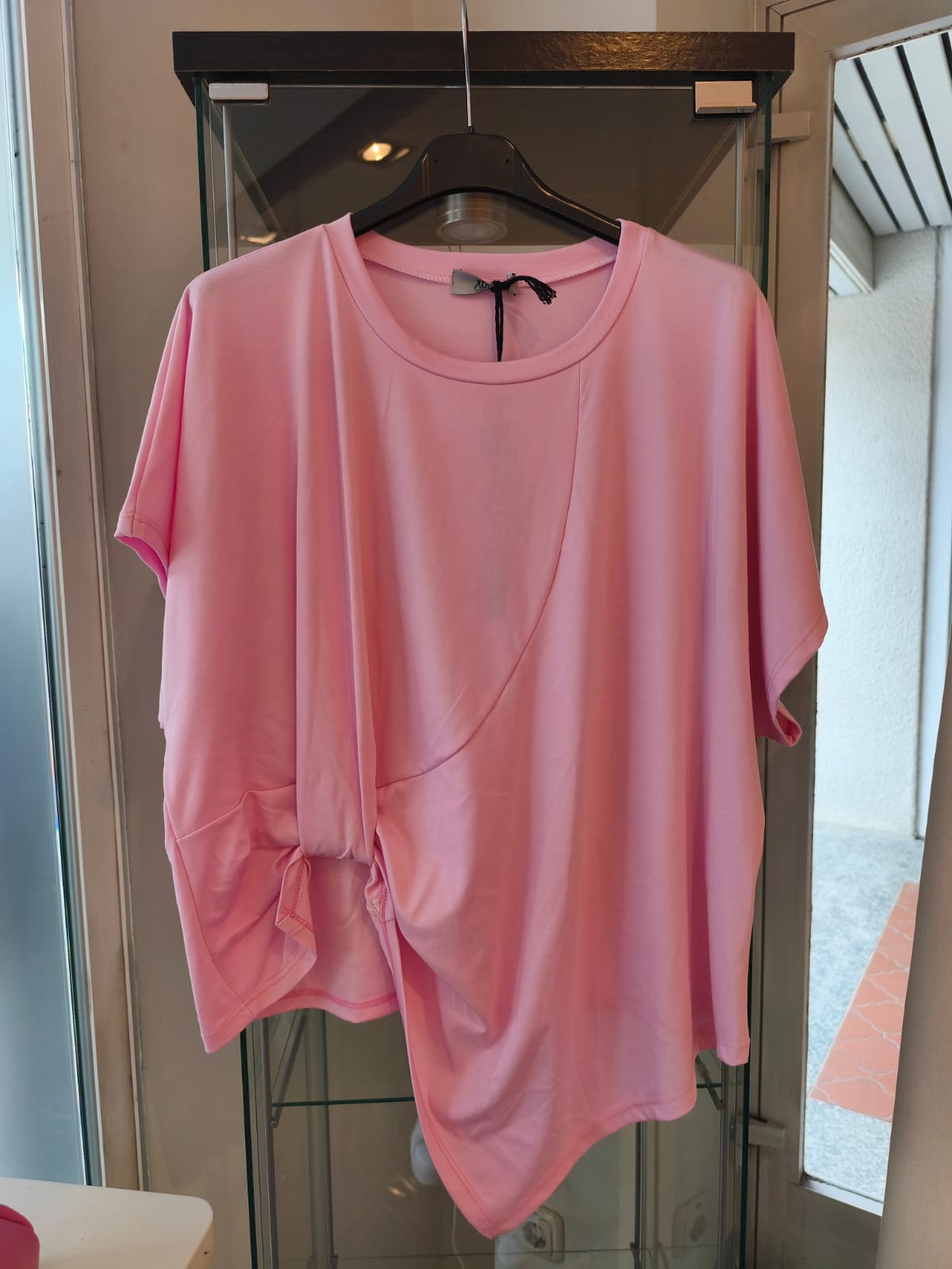 Shirt mit Raffung