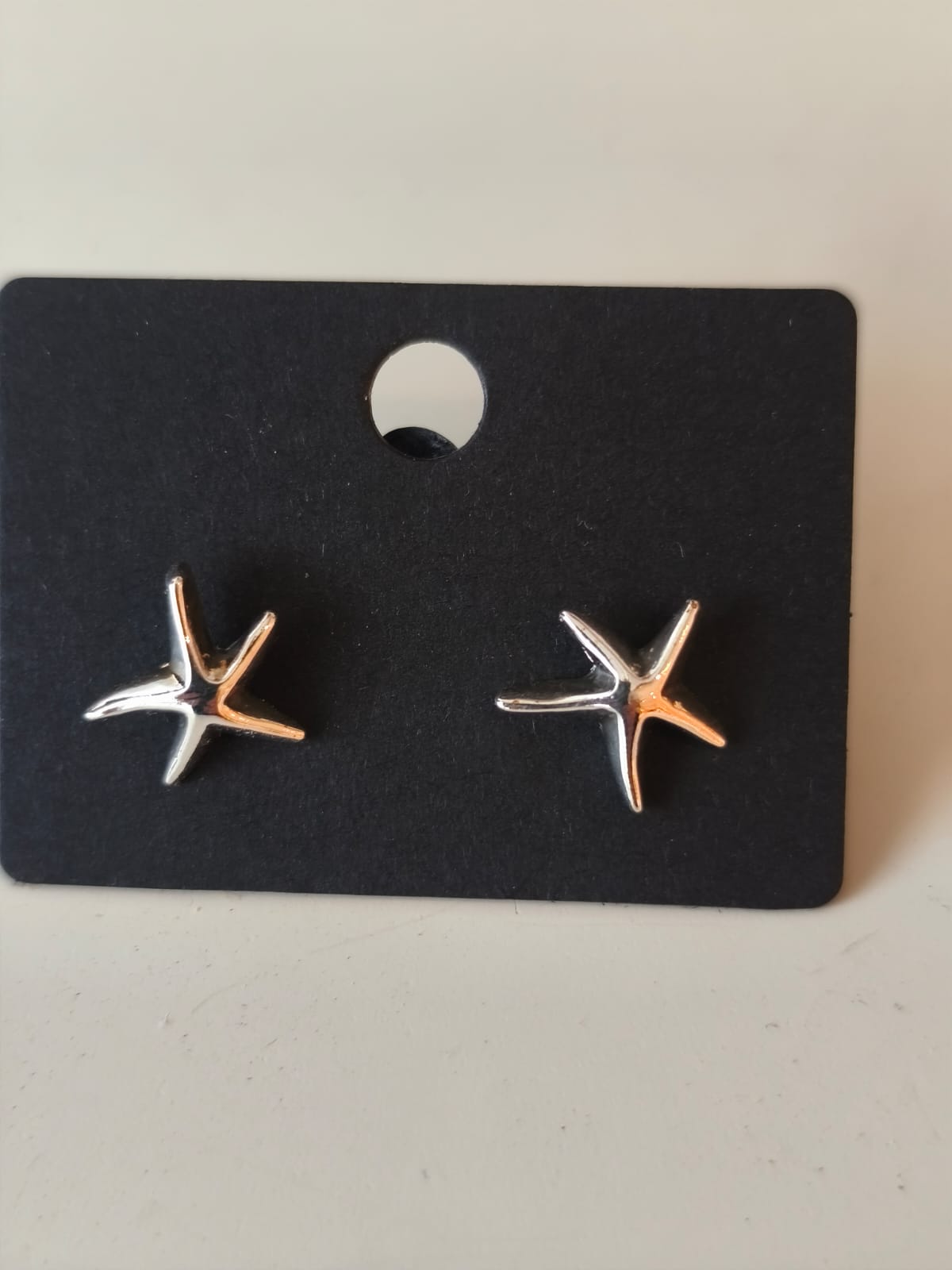 Ohrstecker Seestern glatt