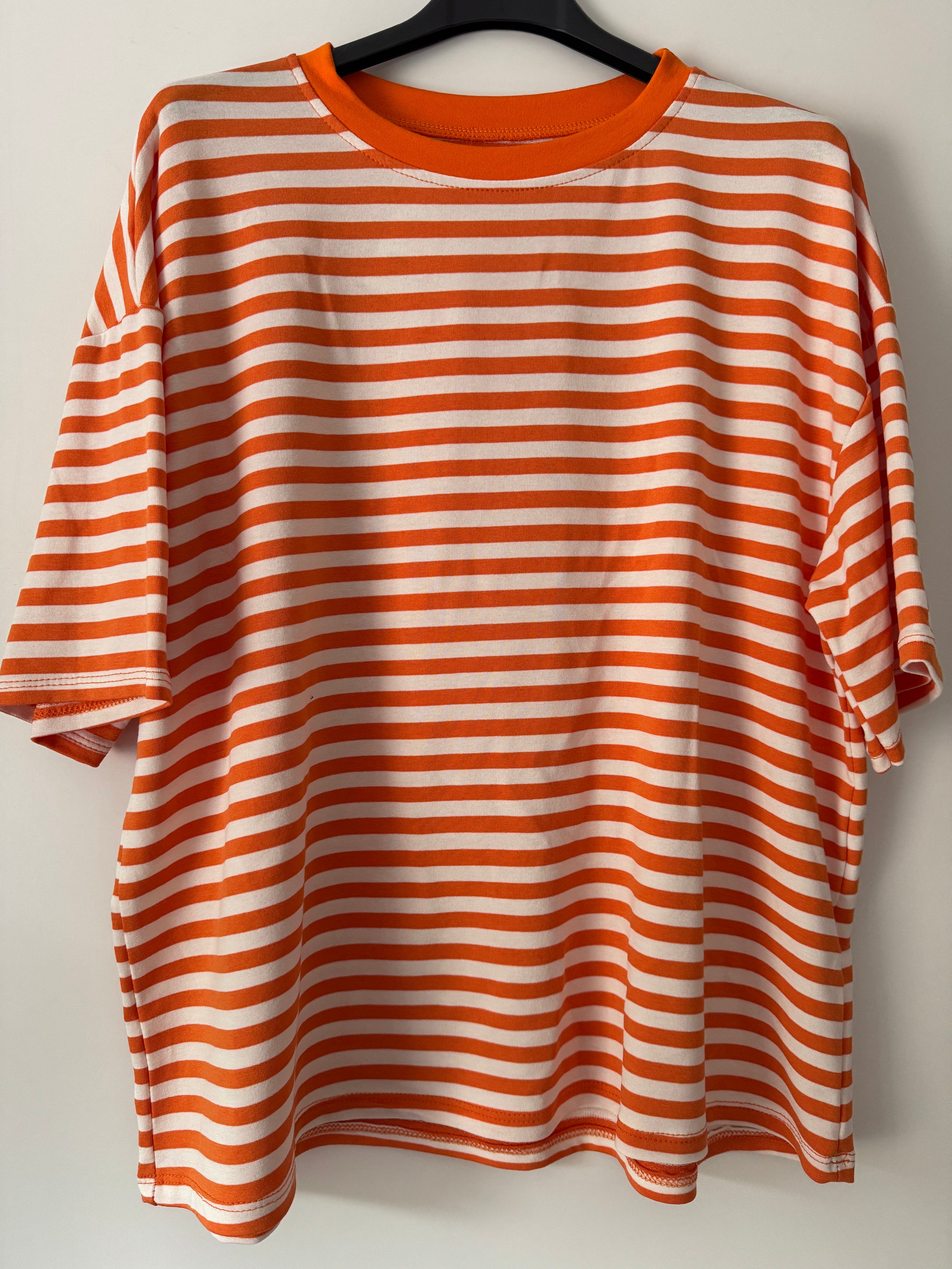 T Shirt gestreift Viskose