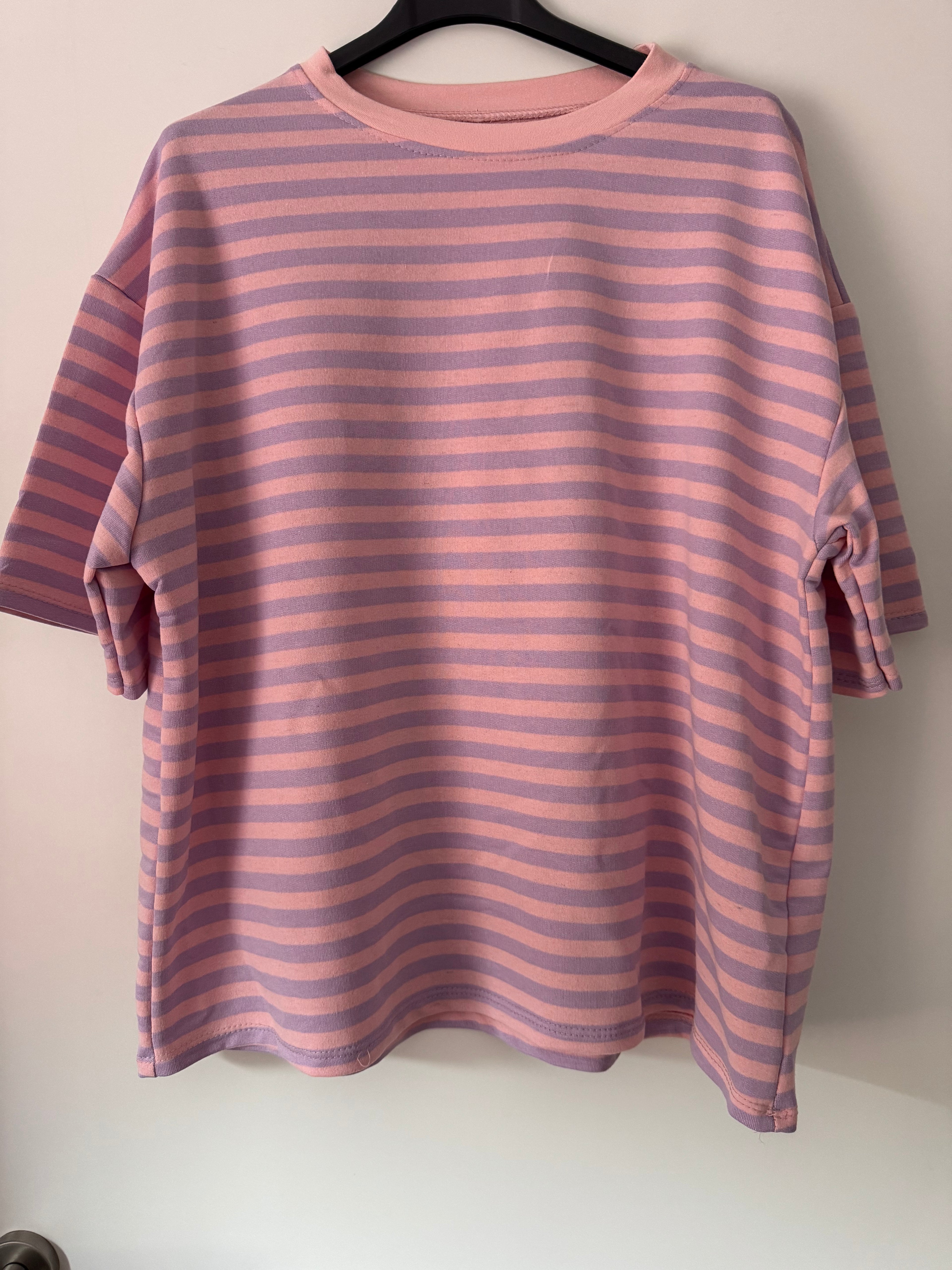 T Shirt gestreift Viskose