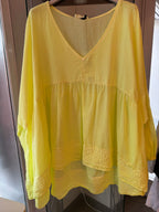 Weite Boho Bluse