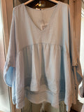 Weite Boho Bluse