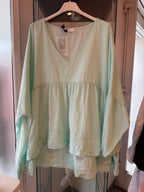Weite Boho Bluse