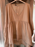 Weite Boho Bluse