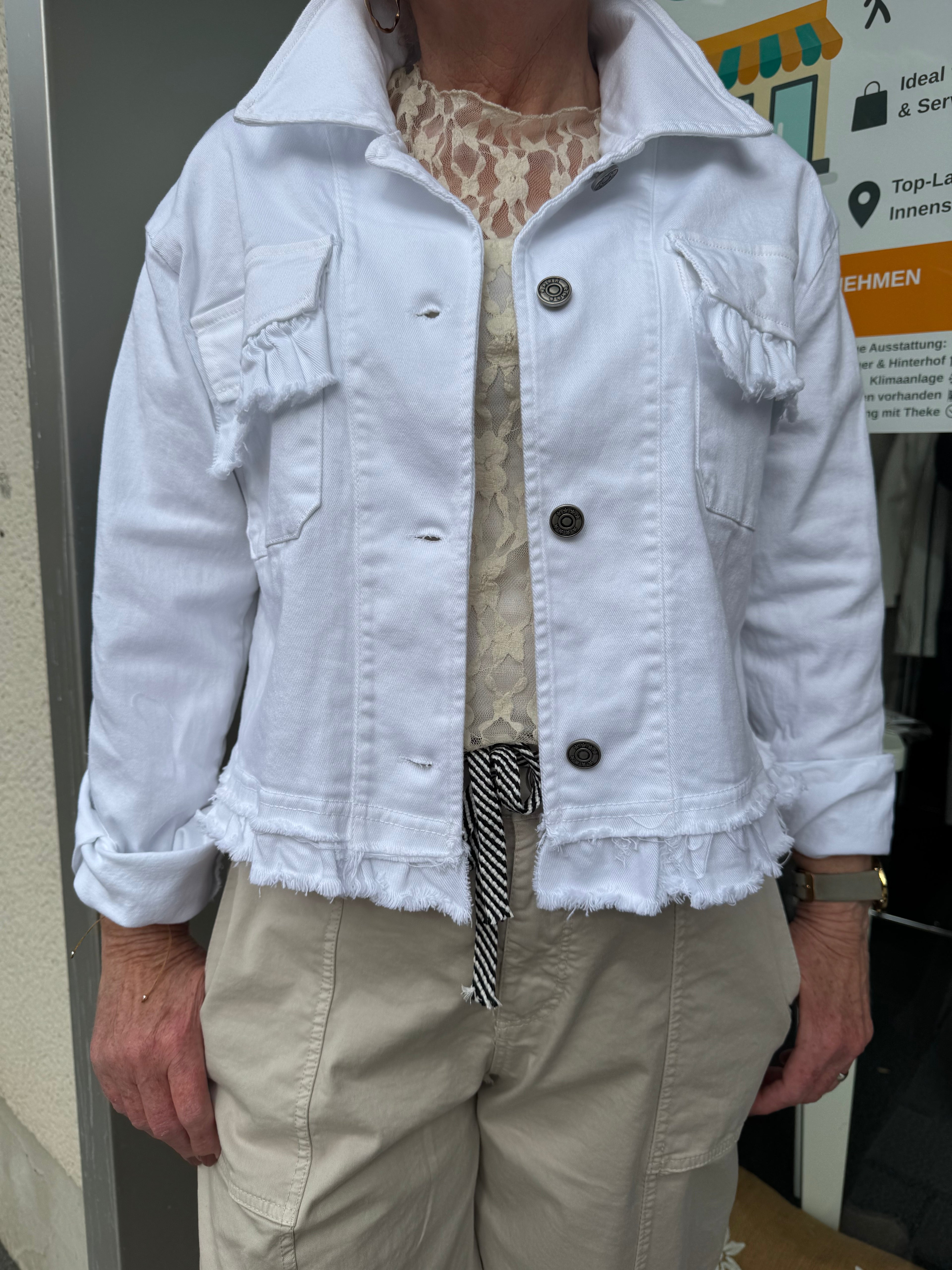 Süße Jeansjacke