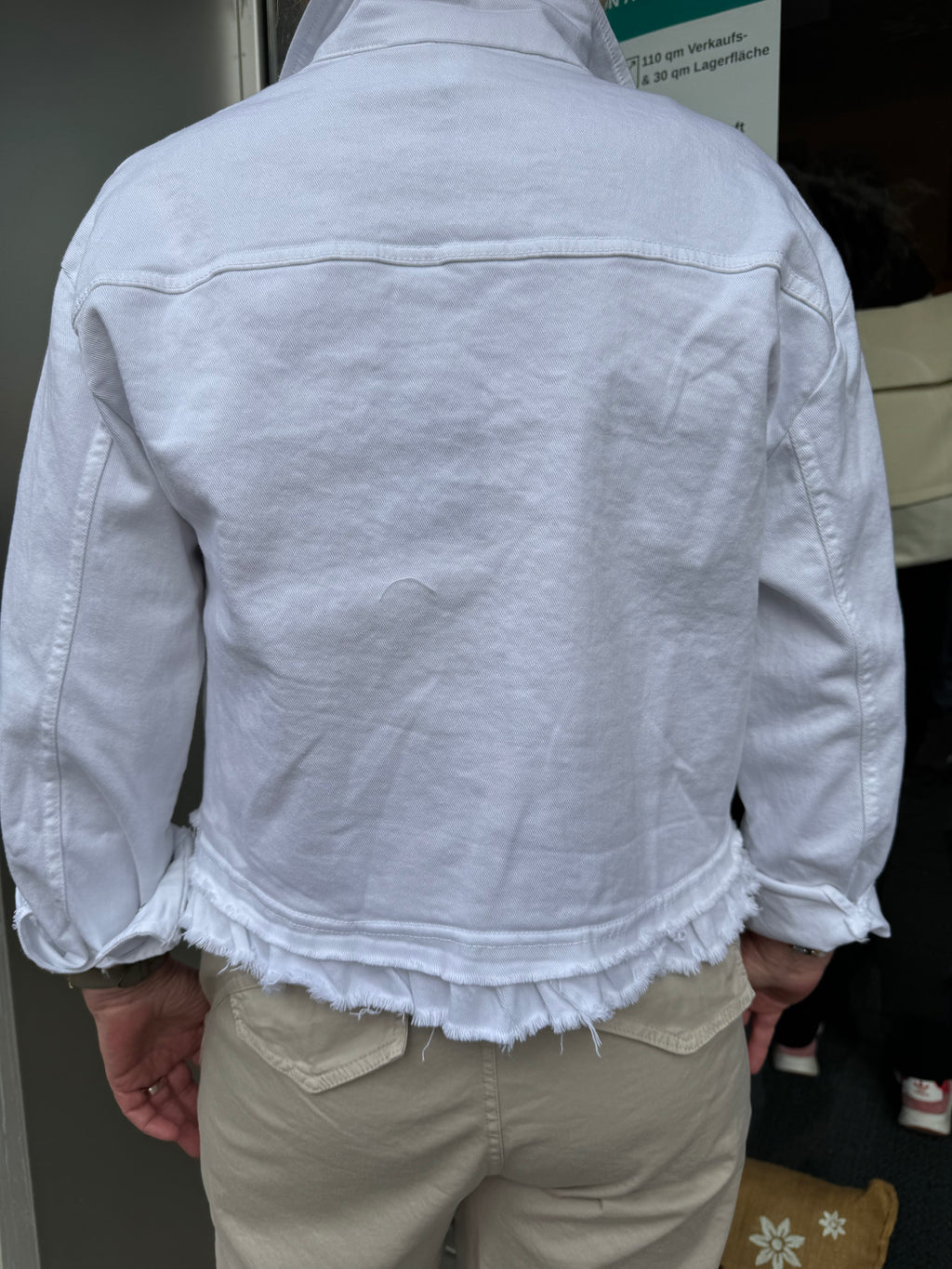 Süße Jeansjacke