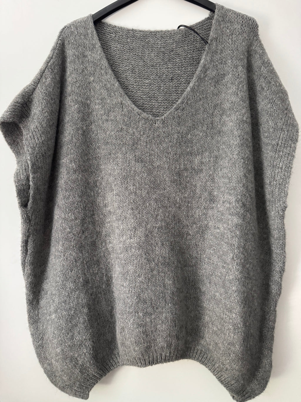 Strickpullunder mit V Ausschnitt