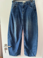 Barrel Jeans mit hohem Stretchanteil