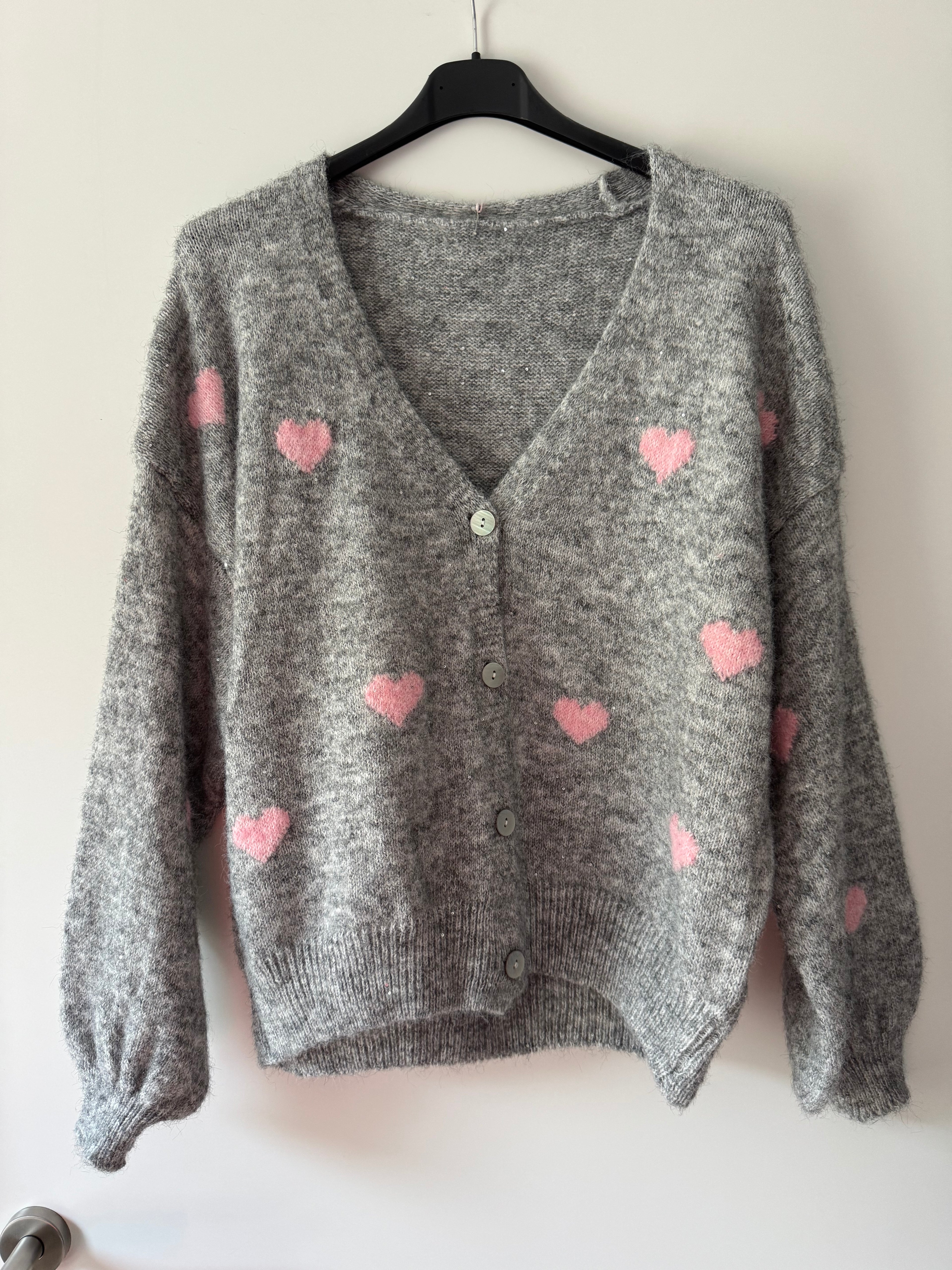 Strickjacke Hearts