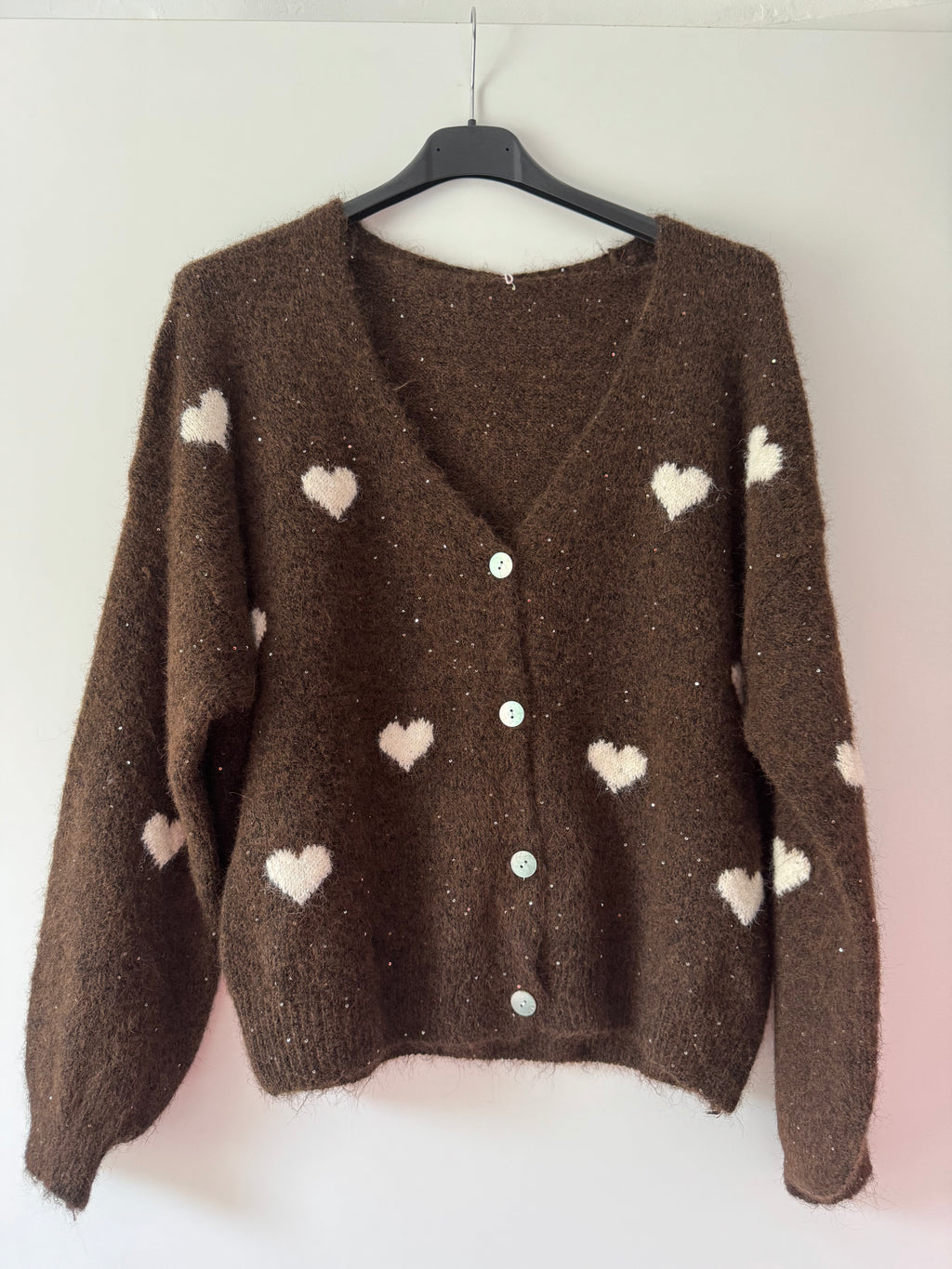 Strickjacke Hearts