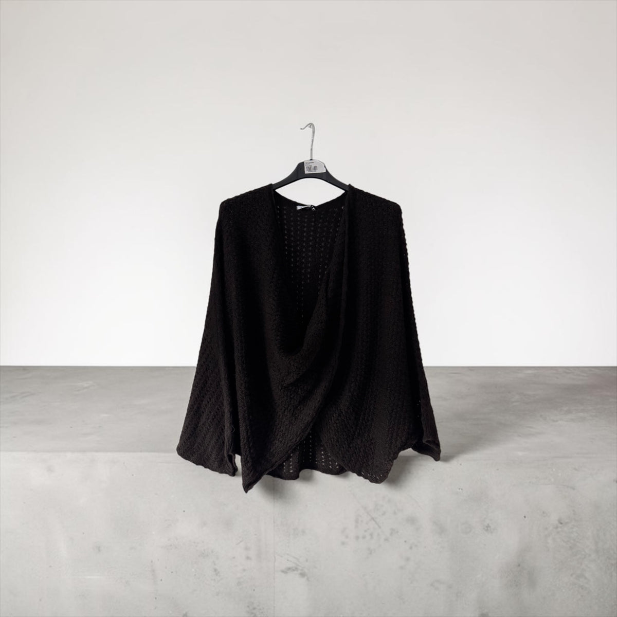 Oversize Wickelpulli Strick