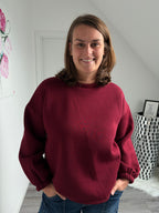 Statement Sweatshirt Creme de la Creme