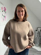 Statement Sweatshirt Creme de la Creme