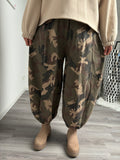 Camouflage Sweat Ballonhose