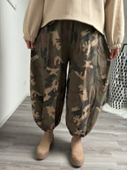 Camouflage Sweat Ballonhose
