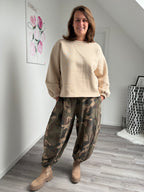 Camouflage Sweat Ballonhose