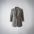 Leo Blazer aus elastischem Butterstoff