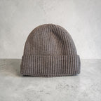 Kuschelmütze grau mit fleece