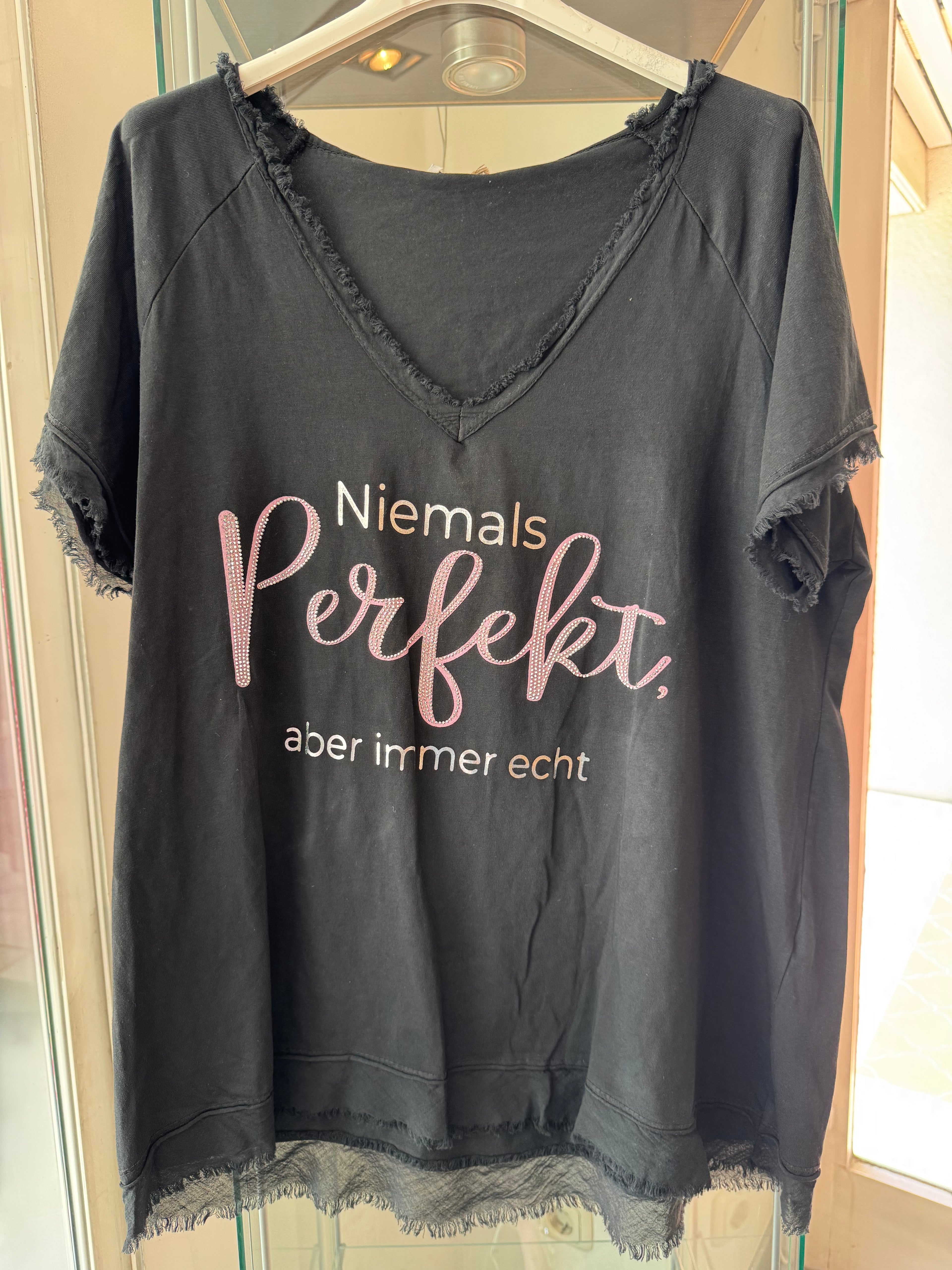 T Shirt niemals perfekt….