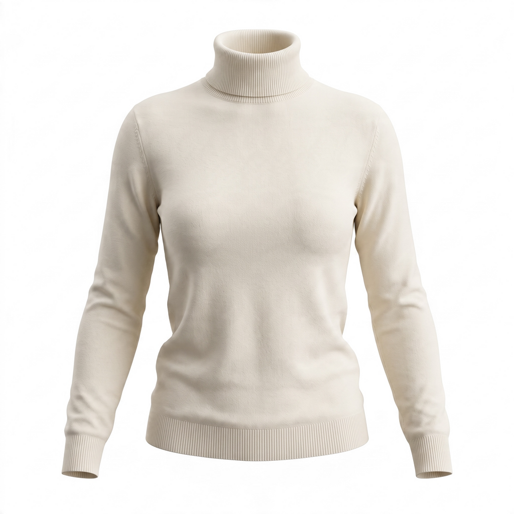 Basic Rollkragen Pulli