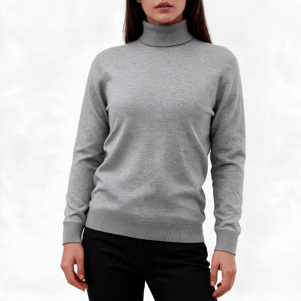 Basic Rollkragen Pulli
