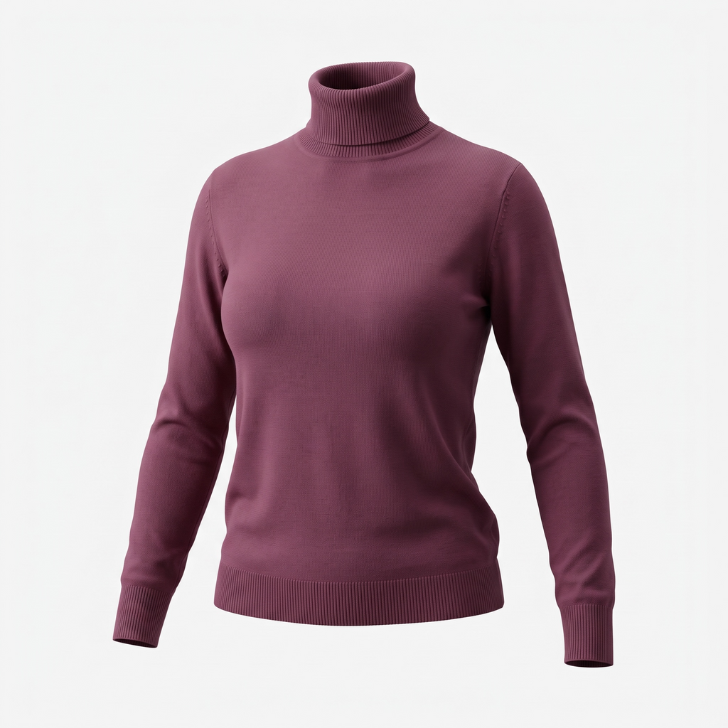 Basic Rollkragen Pulli