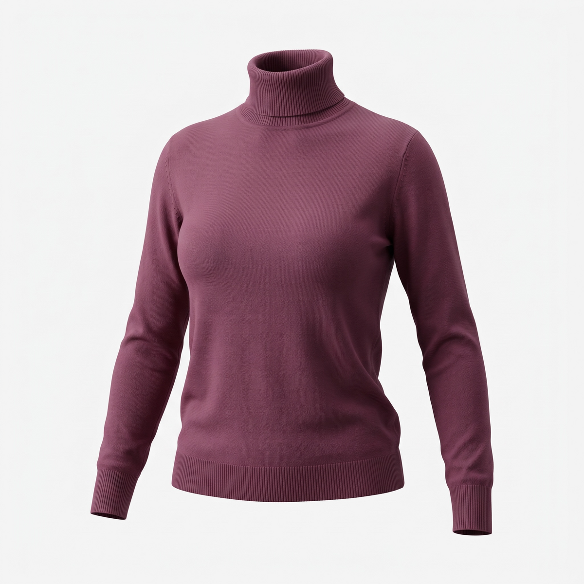 Basic Rollkragen Pulli
