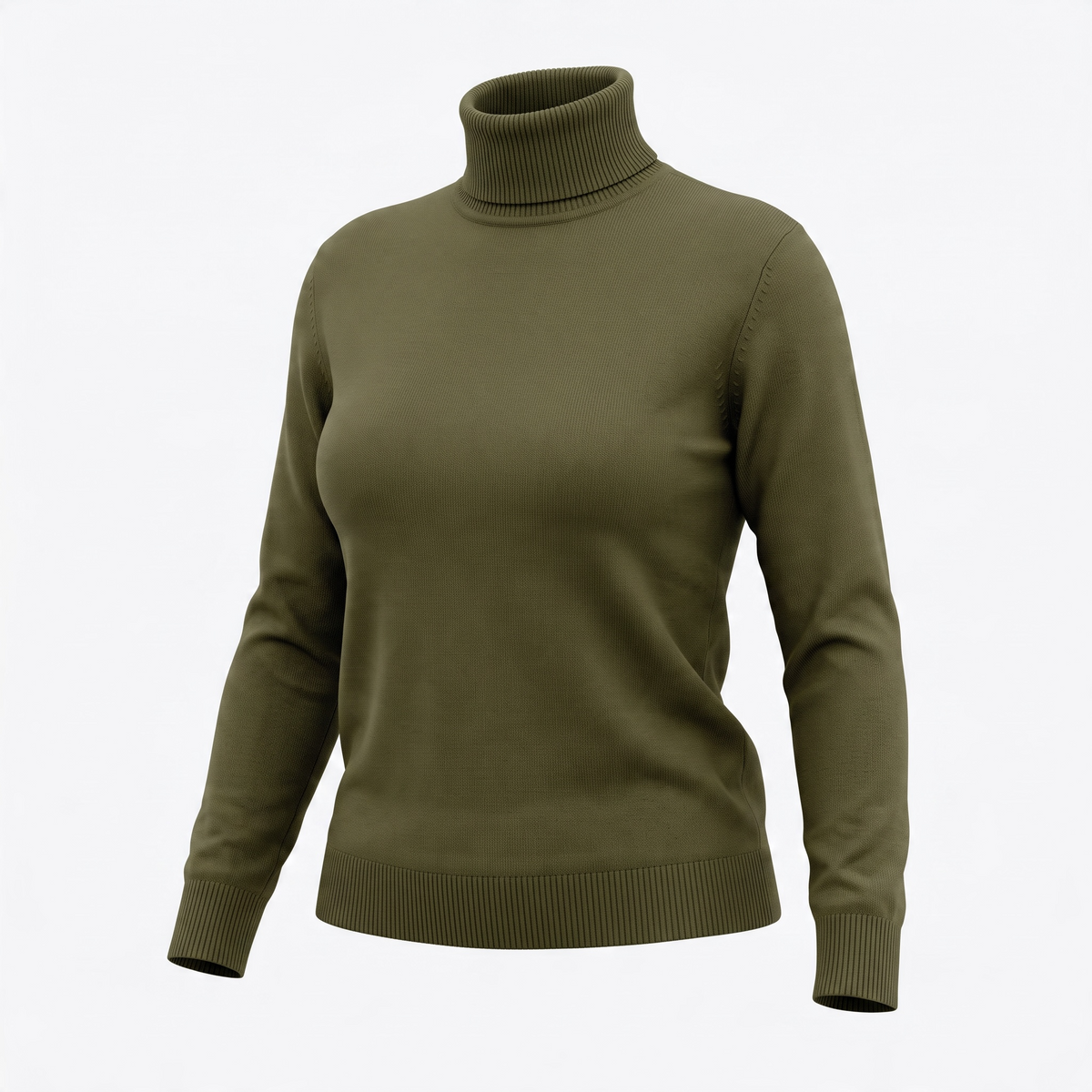 Basic Rollkragen Pulli