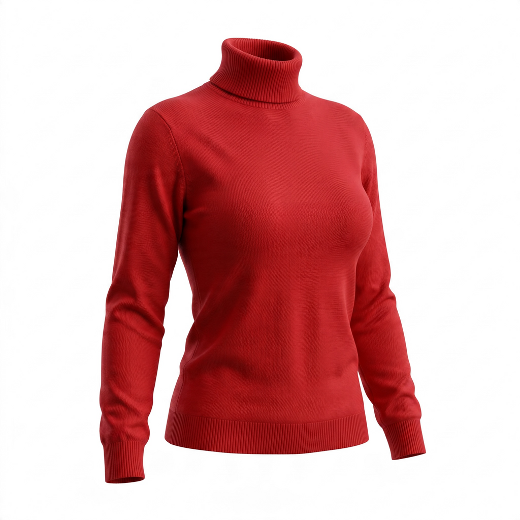 Basic Rollkragen Pulli