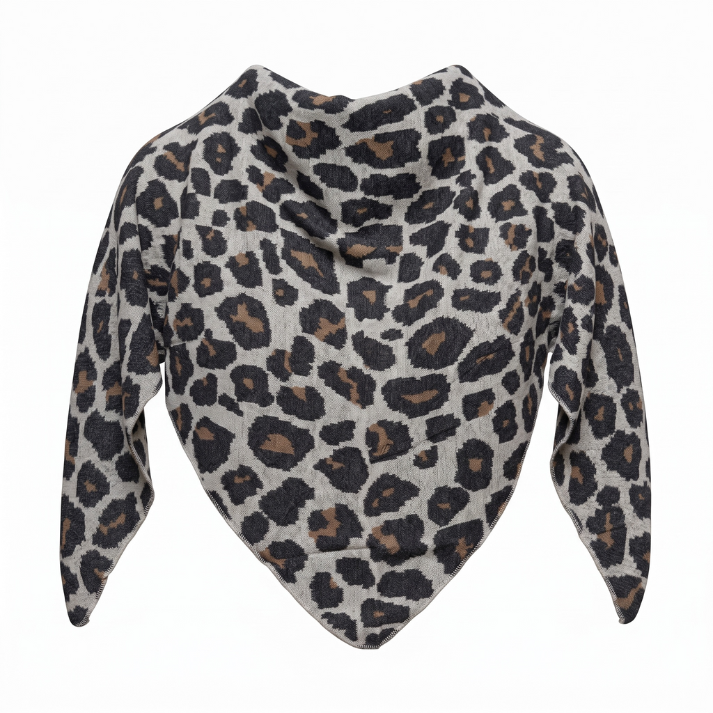 Dreieckschal im angesagten Leo Look