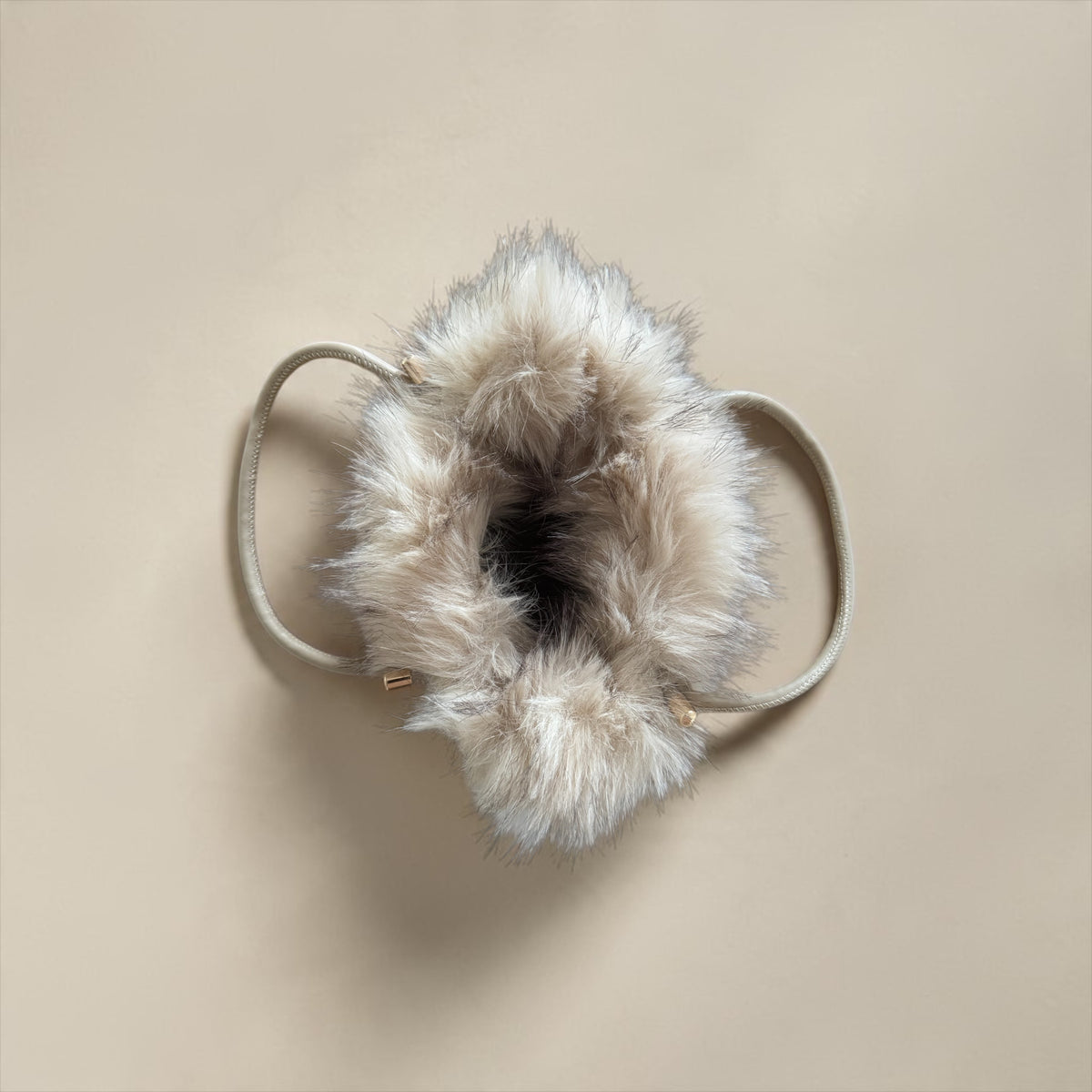 Kuscheltäschchen aus Kunstfell