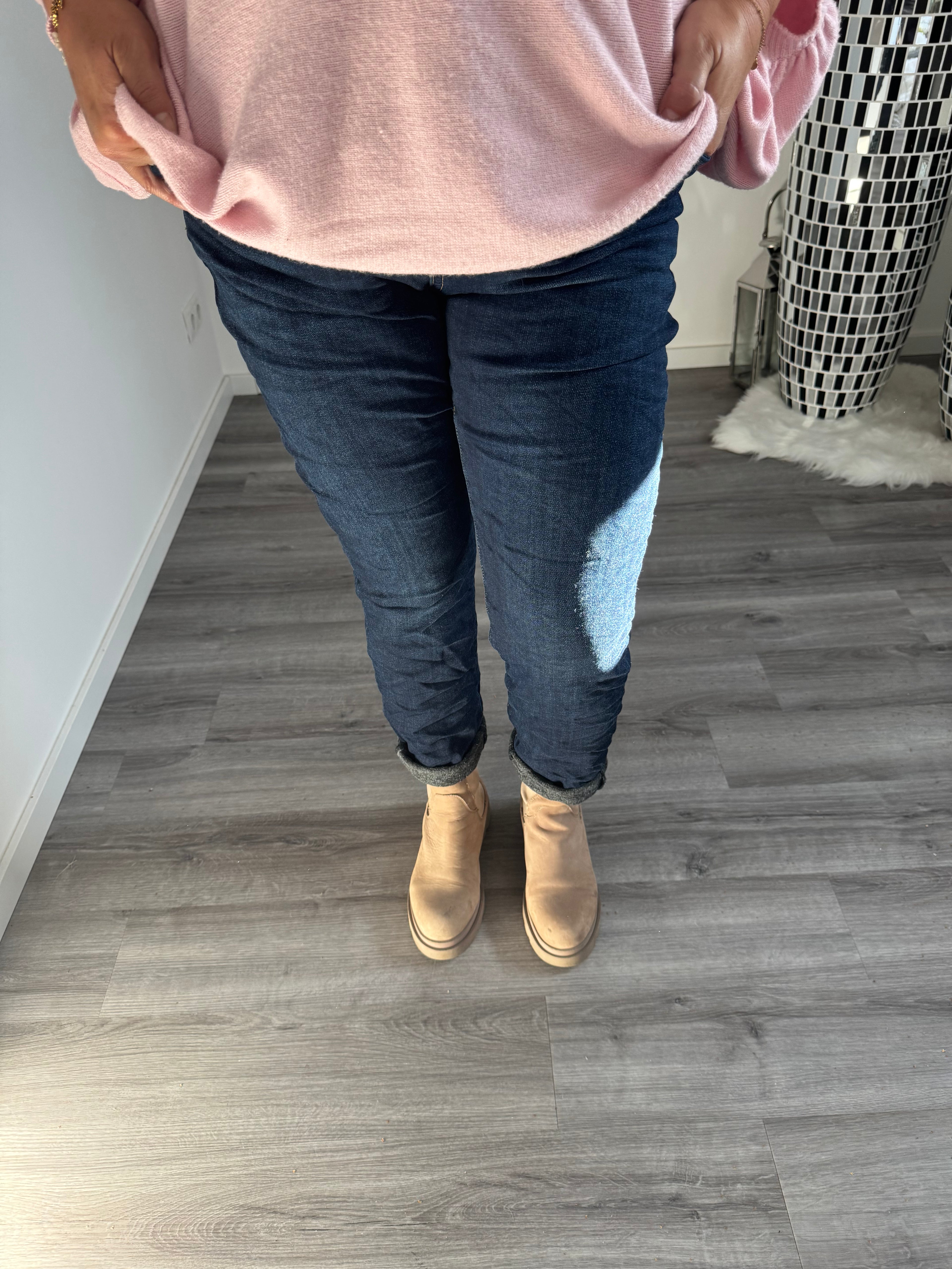 Karostar Winter Jeans gefüttert