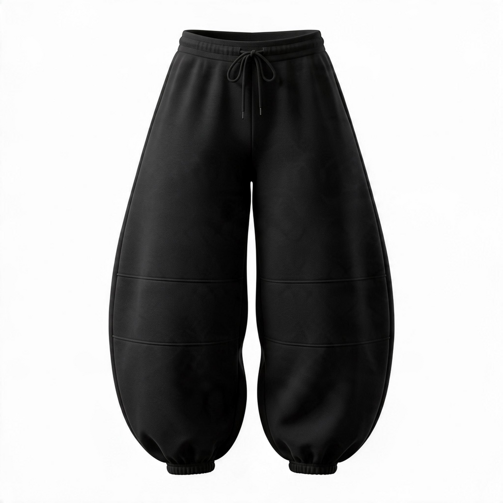 Super kuschelige Strick Ballonhose