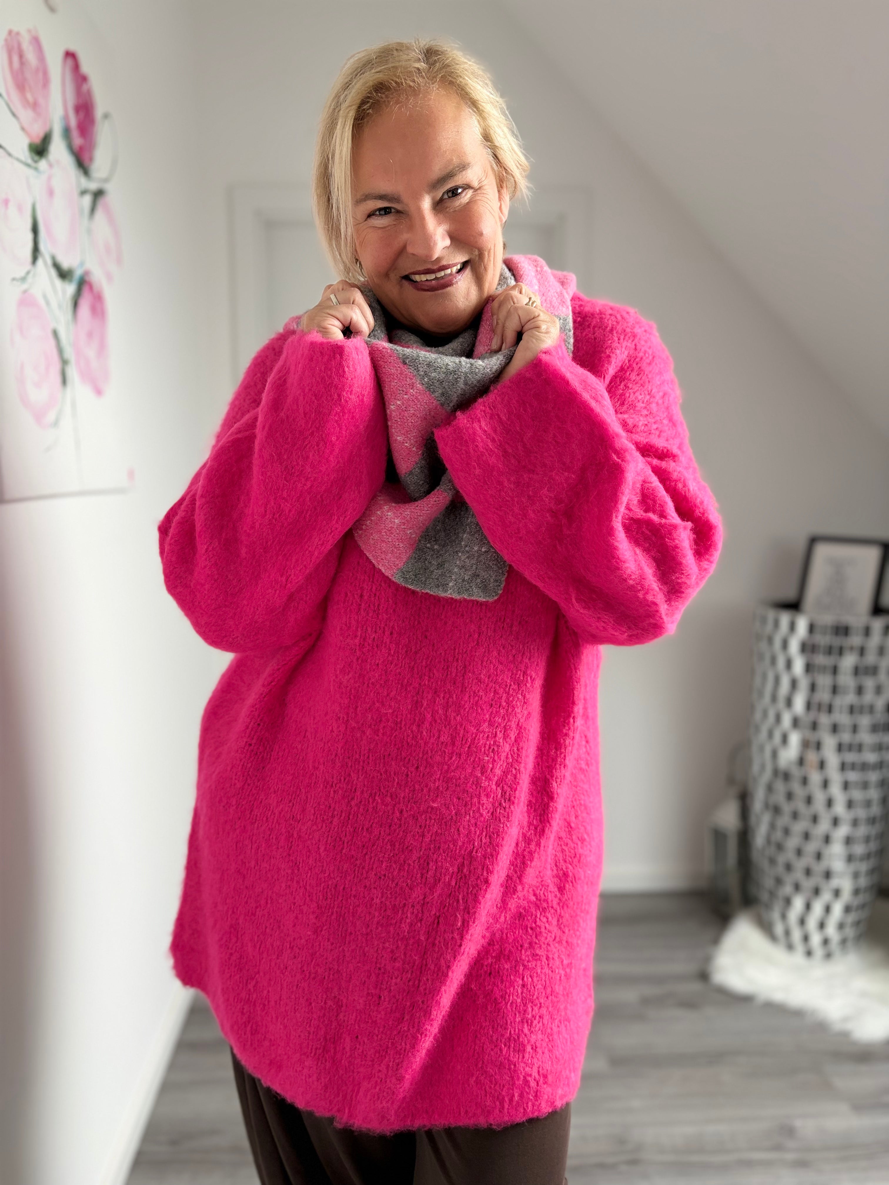 Kuscheliger Long Pullover oversize
