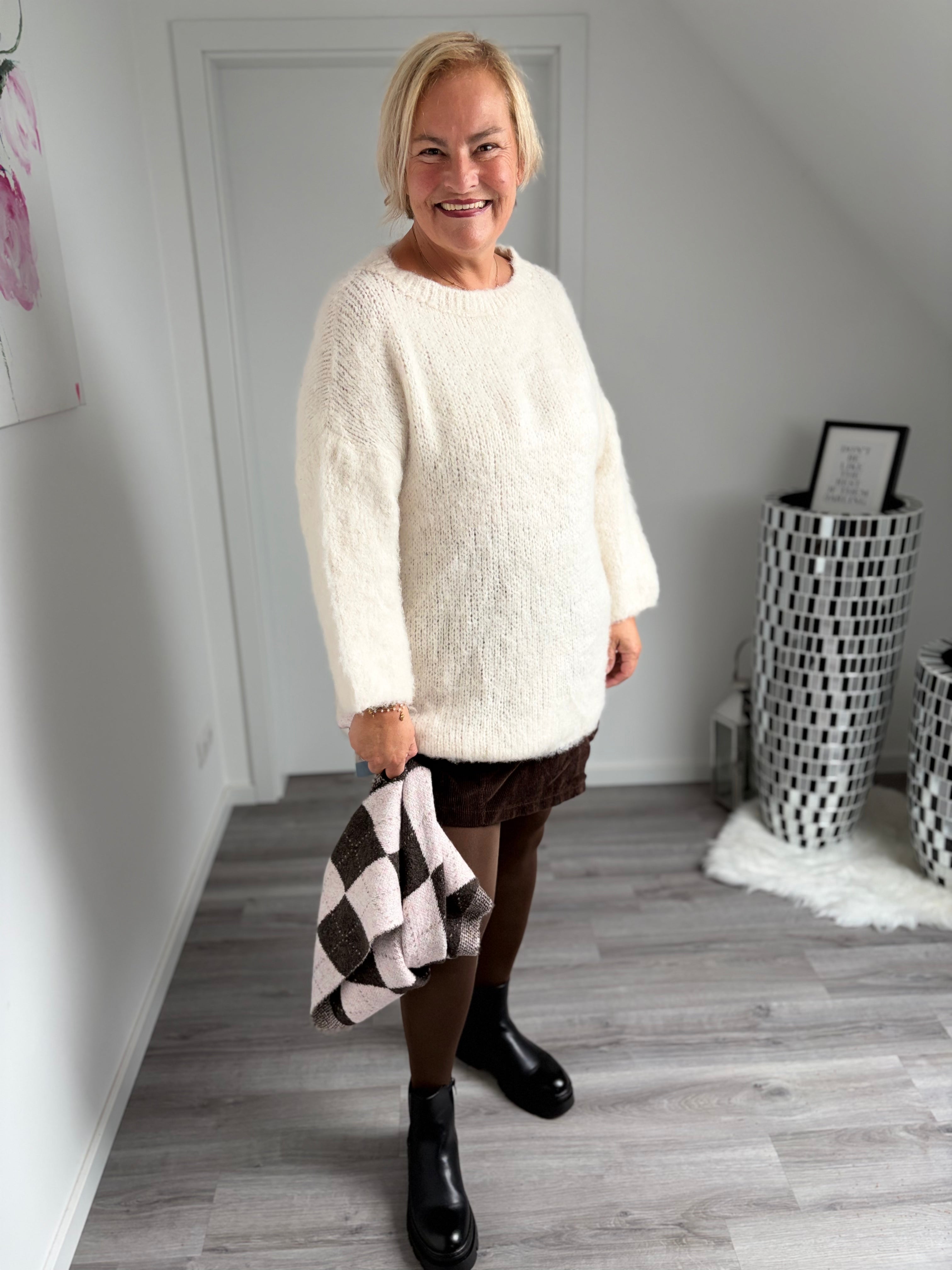 Kuscheliger Long Pullover oversize