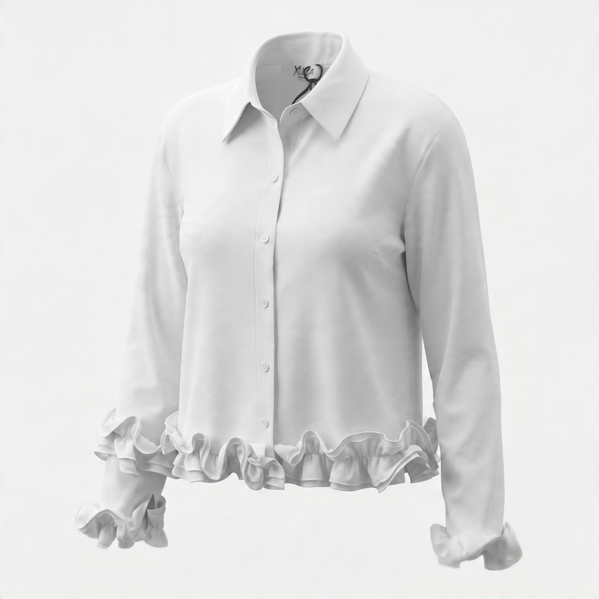 Wunderschöne Rüschenbluse