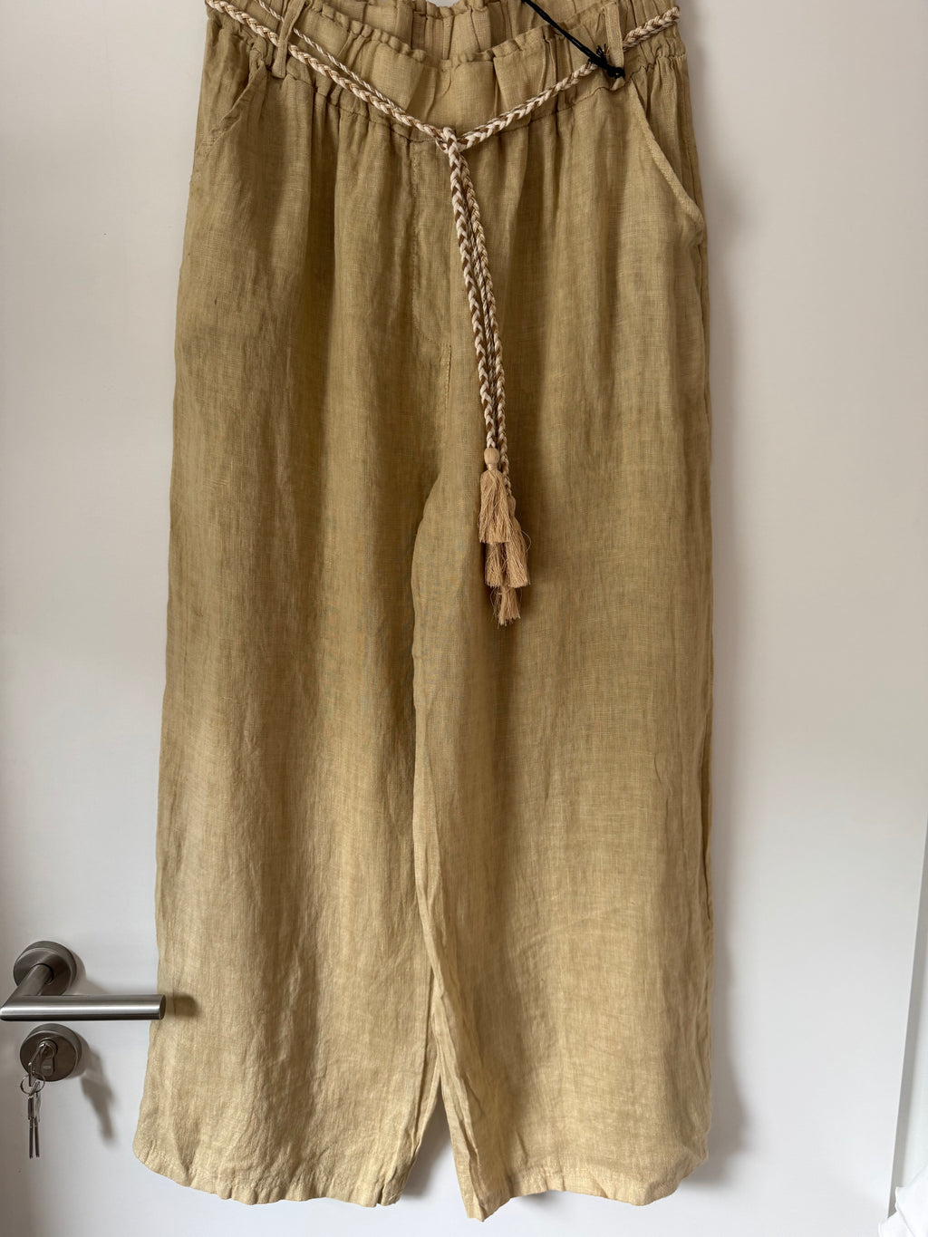 Boho Leinenhose